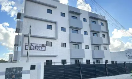 Apartamento com 2 dormitórios à venda, 36 m² por r$ 165.000 - gramame - joão pessoa/paraíba