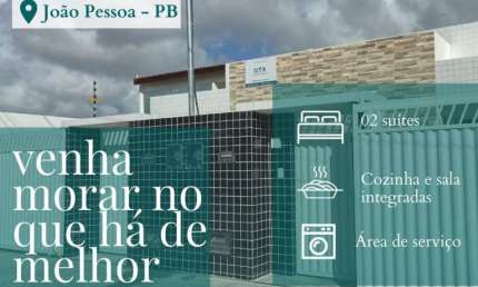 Casa com 2 dormitórios à venda, 56 m² por R$ 168.000,00 - Gramame - João Pessoa/PB