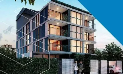 Flat com 1 dormitório à venda, 32 m² por R$ 347.728,50 - Bessa - João Pessoa/PB