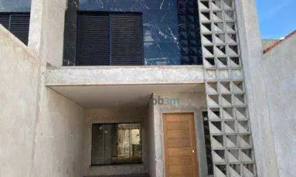 Sobrado com 3 dormitórios à venda, 143 m² por r$ 595.000,00 - gleba simon frazer - londrina/pr