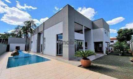 Sobrado com 5 dormitórios, 549 m² - venda por R$ 3.000.000,00 ou aluguel por R$ 12.000,01/mês - Mediterrâneo - Londrina/PR