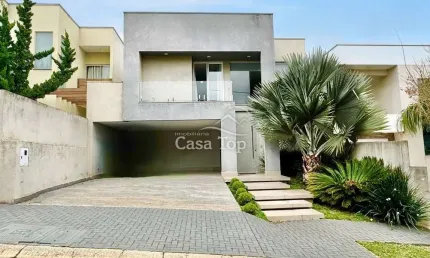 Residência semimobiliada à venda condomínio villa toscana - oficinas