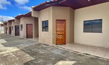 Casa em condomínio fechado com 2 quartos à venda no Orfãs, Ponta Grossa 