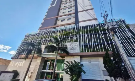 Apartamento semimobiliado para alugar edifício benevento residenziale - centro