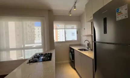 Apartamento de 1 quarto, 1 vaga de garagem livre-  no centro