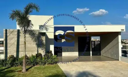 Casa em condomínio à venda , 3 quartos Reserva Central Parque- Salto/SP
