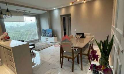 Apartamento à venda, 62 m² por R$ 550.000,00 - Pagador de Andrade - Jacareí/SP