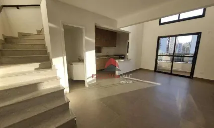 Apartamento com 1 dormitório para alugar, 78 m² por R$ 5.438,00/mês - Parque Residencial Aquarius - São José dos Campos/SP