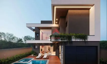 Casa com 4 suítes à venda, 255 m² por r$ 1.750.000 - bairro da floresta - são josé dos campos/sp