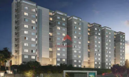 Apartamento, 40 m² - venda por R$ 235.000,00 ou aluguel por R$ 1.600,00/mês - Jardim Coleginho - Jacareí/SP