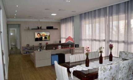 Apartamento com 3 dormitórios para alugar, 156 m² por R$ 7.710,00/mês - Jardim das Indústrias - São José dos Campos/SP