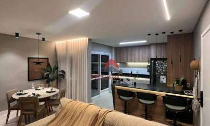 Apartamento com 2 dormitórios à venda, 65 m² por R$ 715.000,00 - Parque Industrial - São José dos Campos/SP