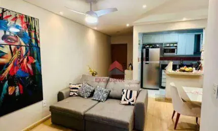 Apartamento à venda, 90 m² por R$ 490.000,00 - Vila Antônio Augusto Luiz - Caçapava/SP