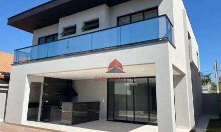 Casa com 3 dormitórios à venda, 230 m² por R$ 1.600.000,00 - Condomínio Terras do Vale - Caçapava/SP