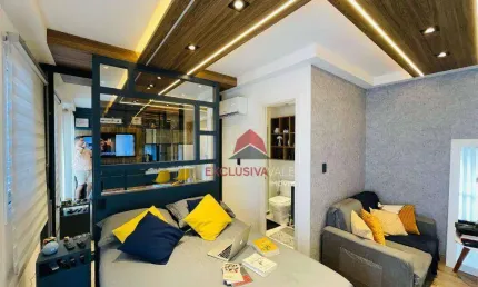 Apartamento com 1 dormitório à venda, 35 m² por R$ 535.000,00 - Jardim Aquarius - São José dos Campos/SP