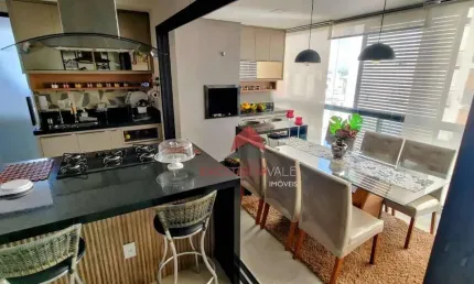Apartamento com 2 dormitórios, suíte, varanda gourmet à venda, 84 m² por R$ 1.250.000 - Vila Adyana - São José dos Campos/SP