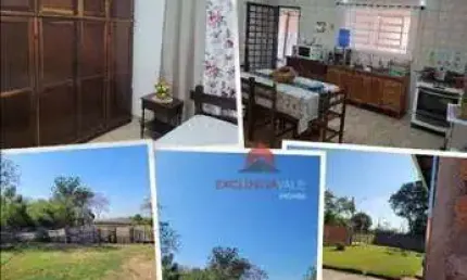Chácara com 3 dormitórios à venda, 2700 m² por R$ 425 - Loteamento Residencial Vista Linda - São José dos Campos/SP