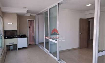 Apartamento com 3 dormitórios para alugar, 98 m² por R$ 6.240,00/mês - Jardim Aquarius - São José dos Campos/SP