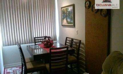 Apartamento com 3 dormitórios sendo 1 suíte à venda, 70 m² por R$ 480.000 - Jardim São Dimas - São José dos Campos/SP
