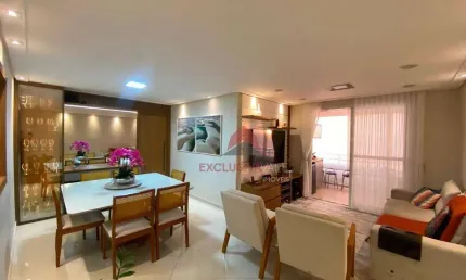 Apartamento com 3 dormitórios, suíte, varanda,  à venda, 96 m² por R$ 900.000 - Jardim Satélite - São José dos Campos/SP