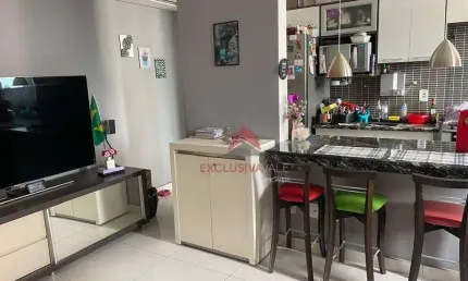 Apartamento à venda, 48 m² por r$ 335.000,00 - parque industrial - são josé dos campos/sp