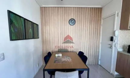 Apartamento com 2 dormitórios com sala estendida à venda, 70 m² - São José dos Campos/SP