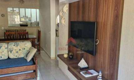 Apartamento Mobilado com 1 dormitório à venda, 57 m² por R$ 530.000 - Praia Grande - Ubatuba/SP
