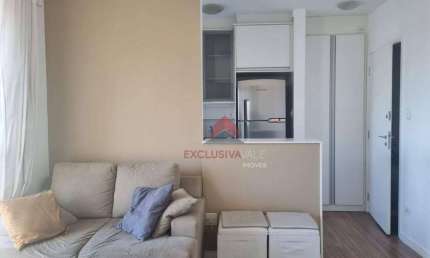 Excelente Apartamento com 01 dormitório para alugar, 34 m² por R$ 2.855/mês - Jardim Augusta - São José dos Campos/SP