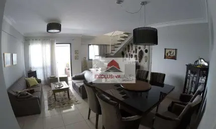 Cobertura com 3 dormitórios à venda, 211 m² por R$ 1.980.000,00 - Jardim Aquarius - São José dos Campos/SP