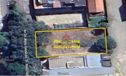 Terreno à venda, 800 m² por R$ 1.200.000,00 - Jardim Bela Vista - São José dos Campos/SP