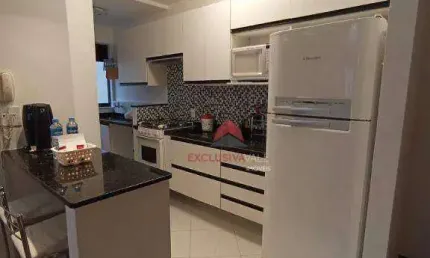 Apartamento com 1 dormitório, 70 m² - venda por R$ 810.000,00 ou aluguel por R$ 5.690,00/mês - Jardim Aquarius - São José dos Campos/SP