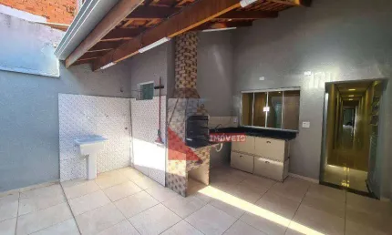Casa com 3 dormitórios para alugar, 180 m² por R$ 3.300,00/mês - Jardim São Domingos - Americana/SP
