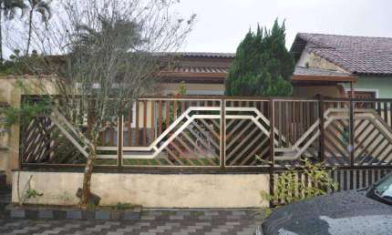 Casa com 2 dormitórios à venda, 149 m² por R$ 450.000 - Balneário Três Marias - Peruíbe/SP