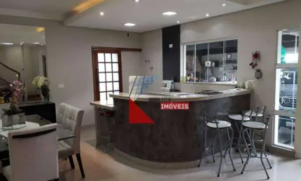 Casa com 3 dormitórios à venda, 250 m² por R$ 1.000.000,00 - Jardim Souza Queiroz - Santa Bárbara D'Oeste/SP