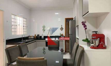 Casa com 2 dormitórios à venda por R$ 350.000,00 - Parque Planalto - Santa Bárbara D'Oeste/SP