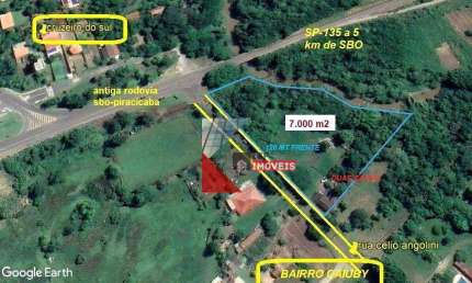 Terreno à venda, 7400 m² por R$ 985.000,00 - Vale Das Cigarras - Santa Bárbara D'Oeste/SP