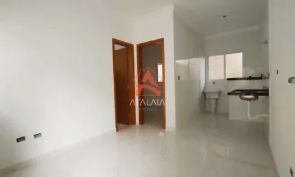 Casa de Condomínio com 1 quarto, Nova Mirim, Praia Grande - R$ 230 mil, Cod: 1309