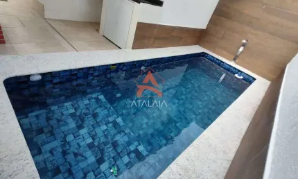 Casa com 2 dorms, Balneário Itaóca, Mongaguá - R$ 420 mil, Cod: 2216