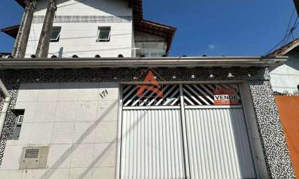 Sobrado com 2 dorms, Antártica, Praia Grande - R$ 369 mil, Cod: 2275