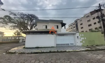 Casa com 4 quartos, aviação, praia grande - r$ 550 mil, cod: 557