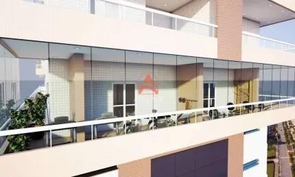 Apartamento com 3 dorms, Real, Praia Grande - R$ 959 mil, Cod: 2303