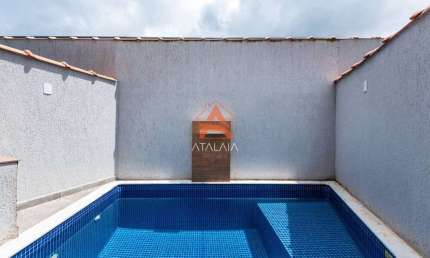 Casa de Condomínio com 2 dorms, Vila Anhanguera, Mongaguá - R$ 360 mil, Cod: 2309