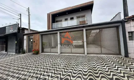 Sobrado de Condomínio com 2 dorms, Maracanã, Praia Grande - R$ 350 mil, Cod: 2099