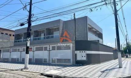 Sobrado de Condomínio com 2 dorms, Maracanã, Praia Grande - R$ 370 mil, Cod: 2171