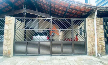 Casa com 2 dorms, boqueirão, praia grande - r$ 750 mil, cod: 876