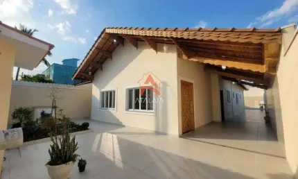 Casa com 4 dorms, Flórida, Praia Grande - R$ 1.35 mi, Cod: 120