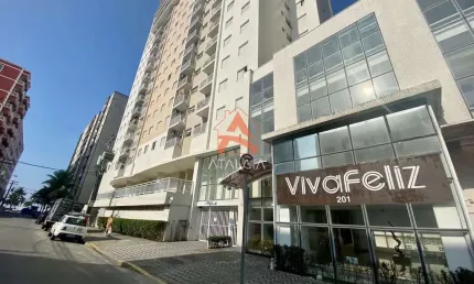 Apartamento com 1 dorm, ocian, praia grande - r$ 370 mil, cod: 602
