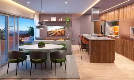 Apartamento no condomínio qoya  com 56,14 m² - batel, curitiba/pr - ap8895