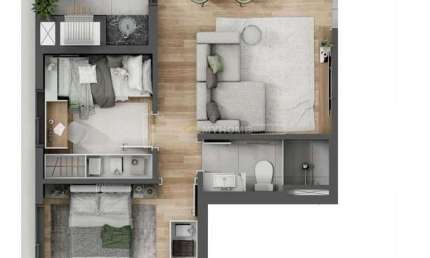Apartamento com 2 quartos à venda na Rua Professor Álvaro Jorge, 1297, Vila Izabel, Curitiba