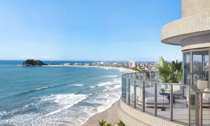 Cobertura Duplex de Luxo em Guaratuba com Vista Mar Panorâmica - AP32549